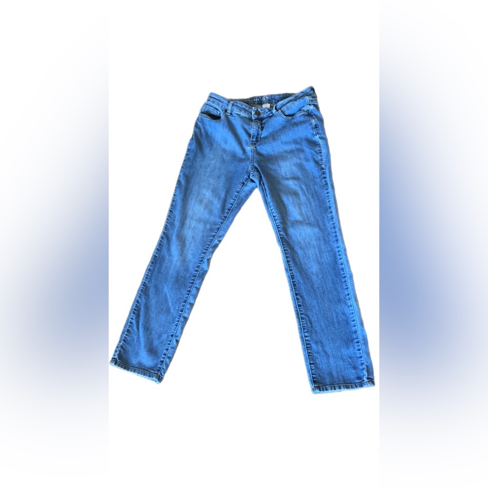 Lee Women's Jeans Classic Fit Straight Leg Blue Size 6 Pre-Owned